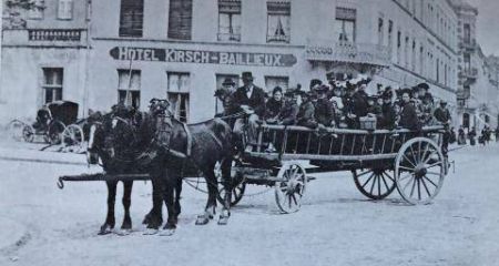 Hotel de la Paix Kirsch Baillieux 1900 © Mersch Françoi JP Koltz Luxembourg forteresse et Belle Epque Luxembourg 1976 p 183