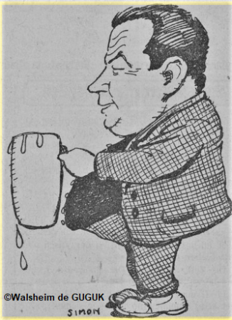 Camille Frognier, exploitant de la brasserie Walsheim © de Gukuk 14 janvier 1928