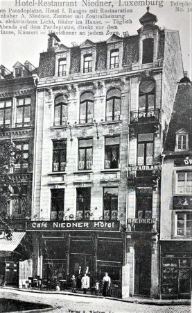 Hotel Niedner © MERSCH François Le Grand-Duché de Luxembourg à la Belle Epoaue Luxembourg 1980