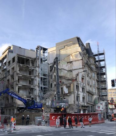 Hôtel International, démolition novembre 2022 © Rolph